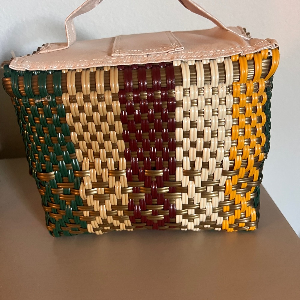 Multicolor Woven Handbag - Picture 3 of 5